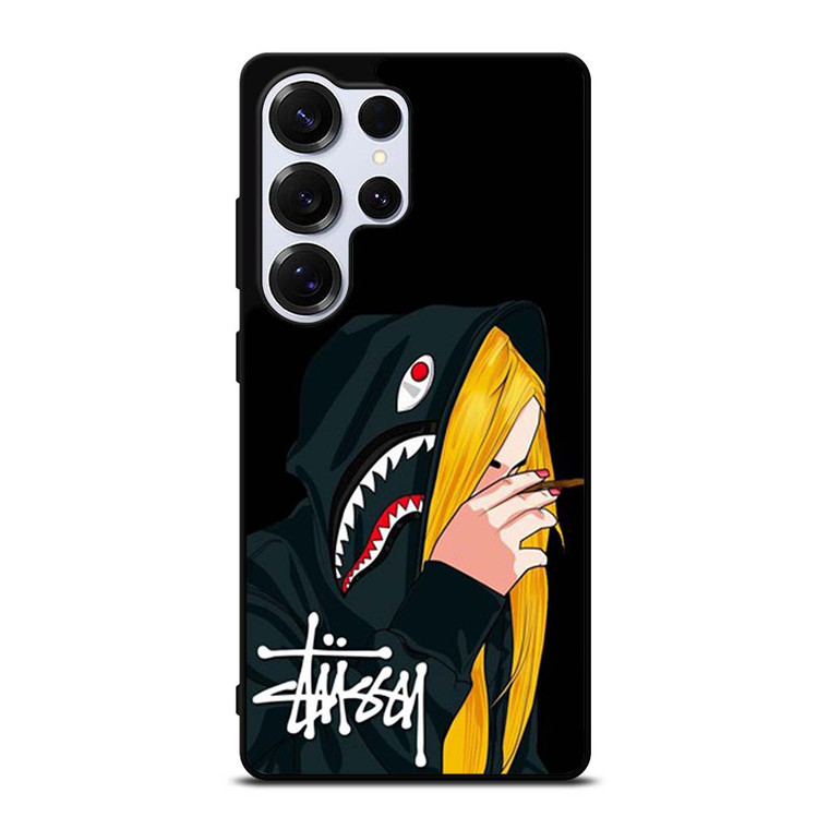 STUSSY BAPE SHARK Samsung Galaxy S25 Ultra Case
