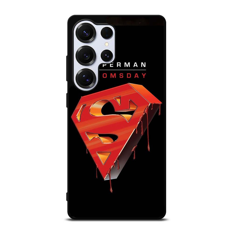 SUPERMAN DOOMSDAY LOGO Samsung Galaxy S25 Ultra Case