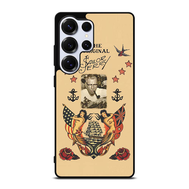 TATTOO SAILOR JERRY FACE Samsung Galaxy S25 Ultra Case