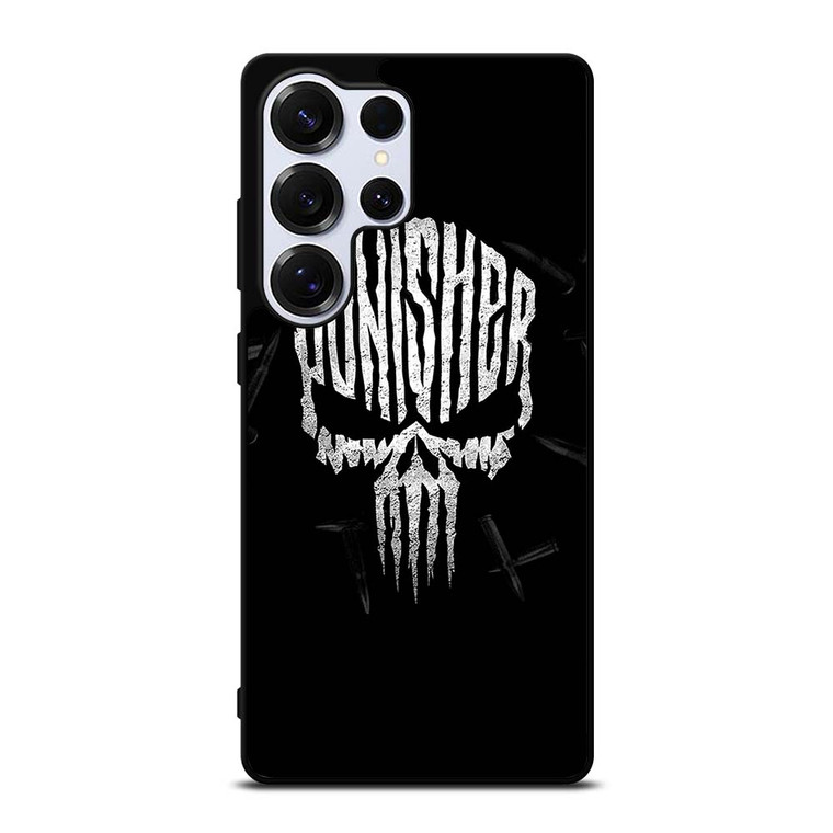 THE PUNISHER LOGO BULLETS Samsung Galaxy S25 Ultra Case