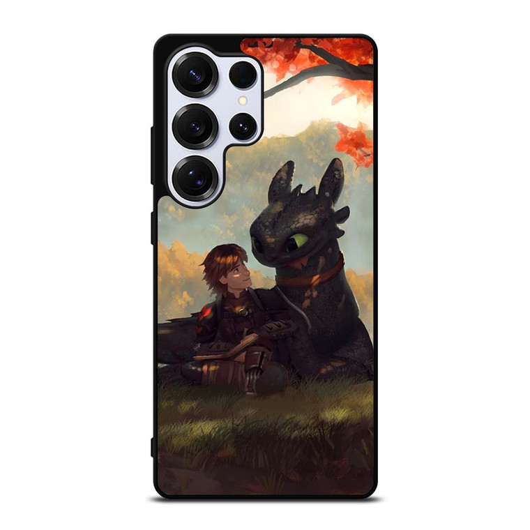 TOOTHLESS AND HICCUP ART Samsung Galaxy S25 Ultra Case