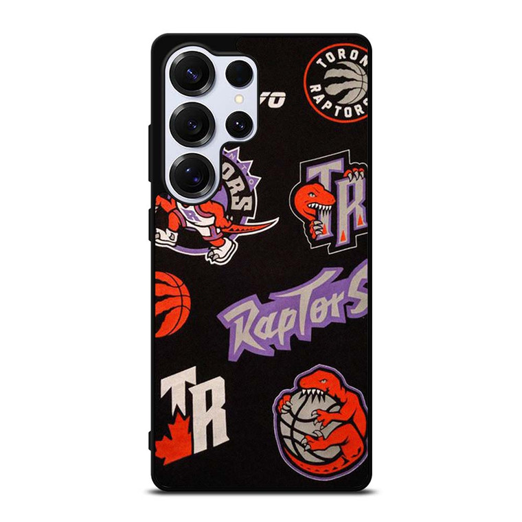 TORONTO RAPTORS LOGO COLLAGE Samsung Galaxy S25 Ultra Case