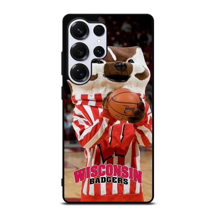 WISCONSIN BADGER MASCOT 2 Samsung Galaxy S25 Ultra Case WISCONSIN BADGER MASCOT 2 Samsung Galaxy S25 Ultra Case