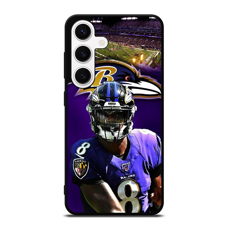 LAMAR JACKSON RAVENS BALTIMORE Samsung Galaxy S24 Case