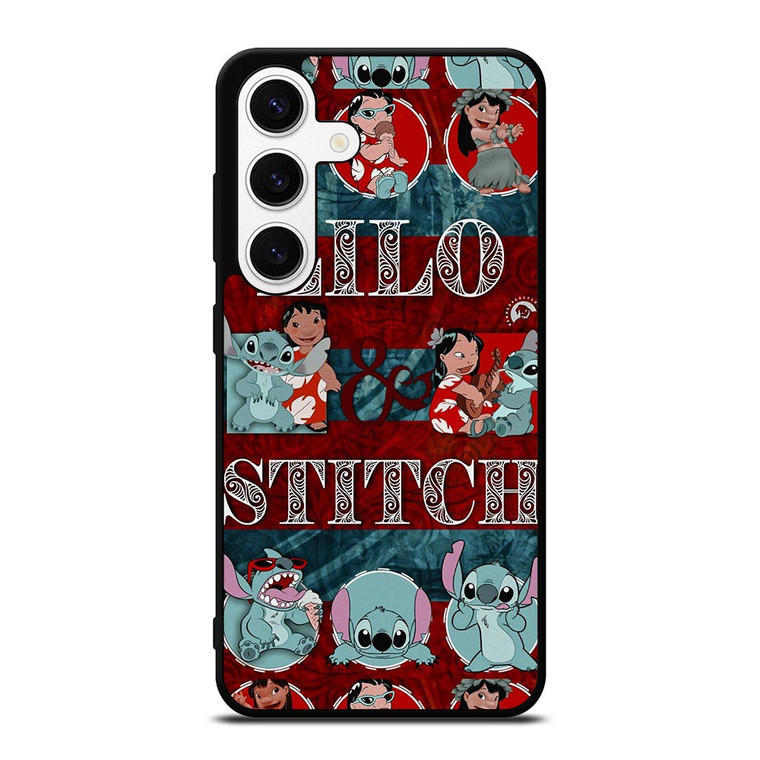 LILO AND STITCH ART COLLAGE Samsung Galaxy S24 Case