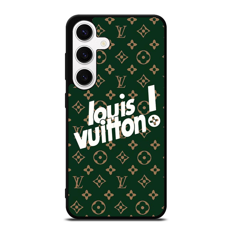 LOUIS VUITTON GREEN LOGO Samsung Galaxy S24 Case
