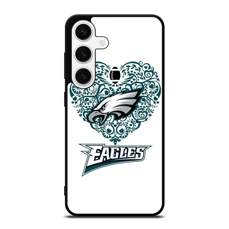 LOVE PHILADELPHIA EAGLES Samsung Galaxy S24 Case