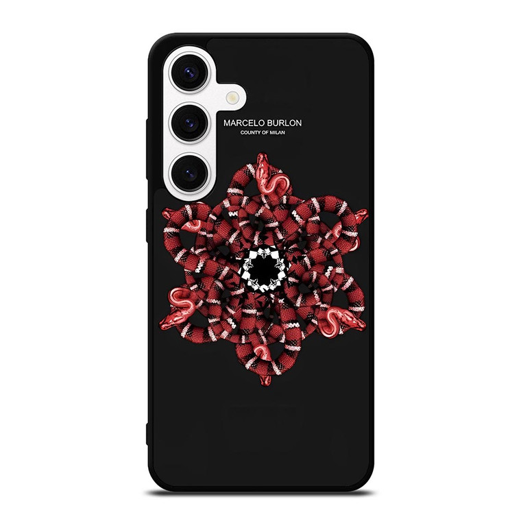 MARCELO BURLON SNAKE Samsung Galaxy S24 Case