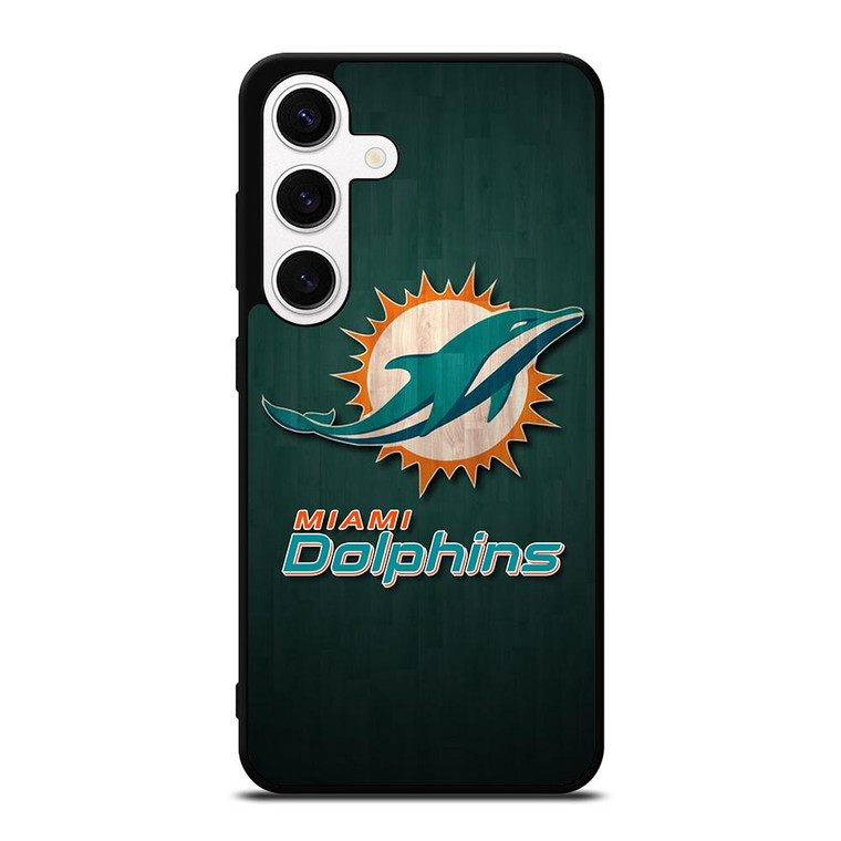 MIAMI DOLPHINS WOODEN LOGO Samsung Galaxy S24 Case MIAMI DOLPHINS WOODEN LOGO Samsung Galaxy S24 Case