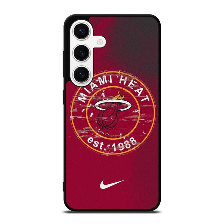 MIAMI HEAT NIKE BADGE Samsung Galaxy S24 Case