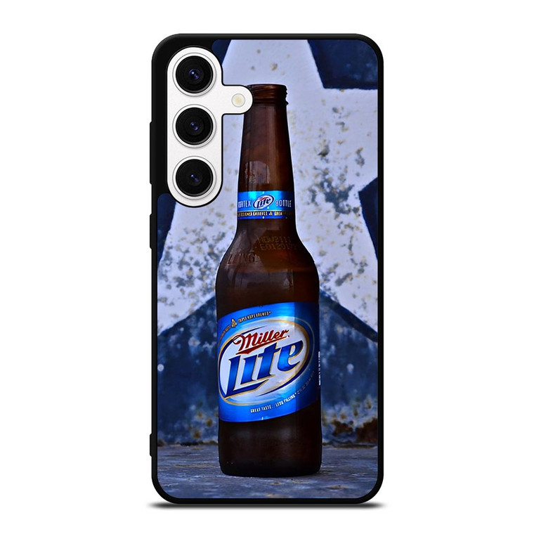 MILLER LITE BOTTLE BEER Samsung Galaxy S24 Case MILLER LITE BOTTLE BEER Samsung Galaxy S24 Case