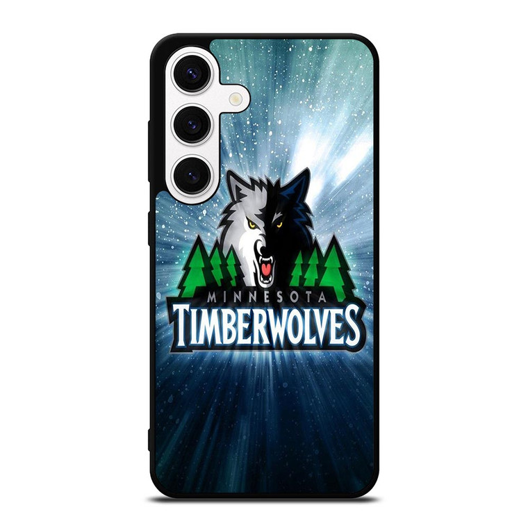 MINNESOTA TIMBERWOLVES SHINY SYMBOL Samsung Galaxy S24 Case