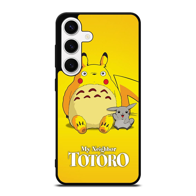 MY NEIGHBOR TOTORO X PIKACHU POKEMON Samsung Galaxy S24 Case