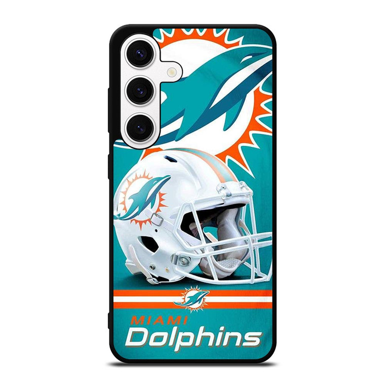 NFL MIAMI DOLPHINS HELMET LOGO Samsung Galaxy S24 Case