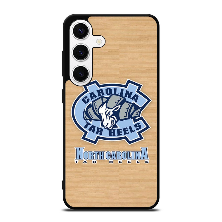 NORTH CAROLINA TAR HEELS WOODEN LOGO Samsung Galaxy S24 Case