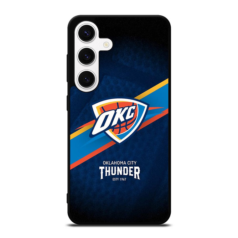 OKLAHOMA CITY THUNDER NBA SYMBOL Samsung Galaxy S24 Case OKLAHOMA CITY THUNDER NBA SYMBOL Samsung Galaxy S24 Case