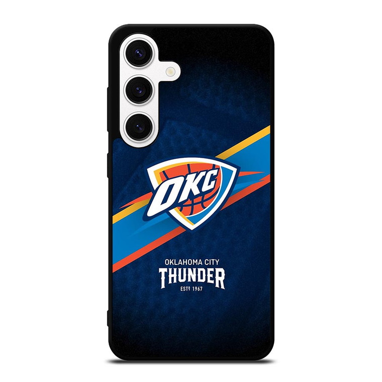 OKLAHOMA CITY THUNDER NBA TEAM Samsung Galaxy S24 Case OKLAHOMA CITY THUNDER NBA TEAM Samsung Galaxy S24 Case