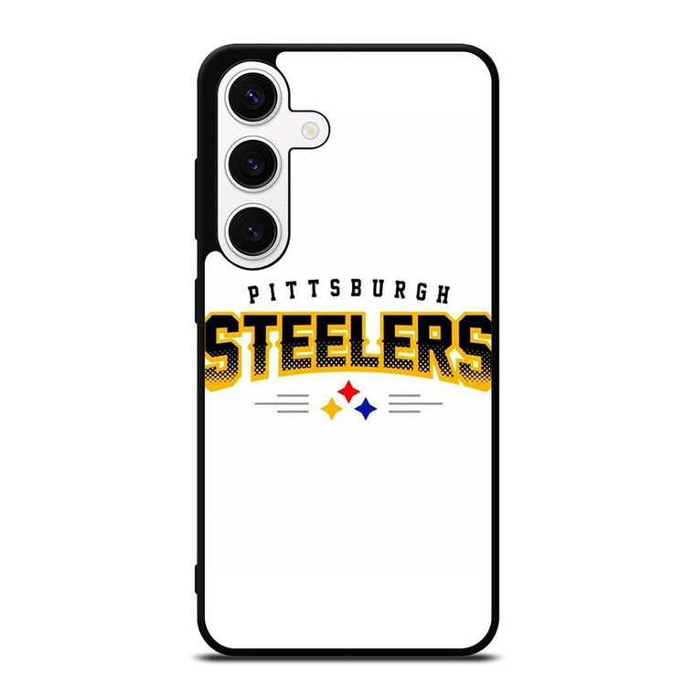 PITTSBURGH STEELERS WHITE WALL Samsung Galaxy S24 Case