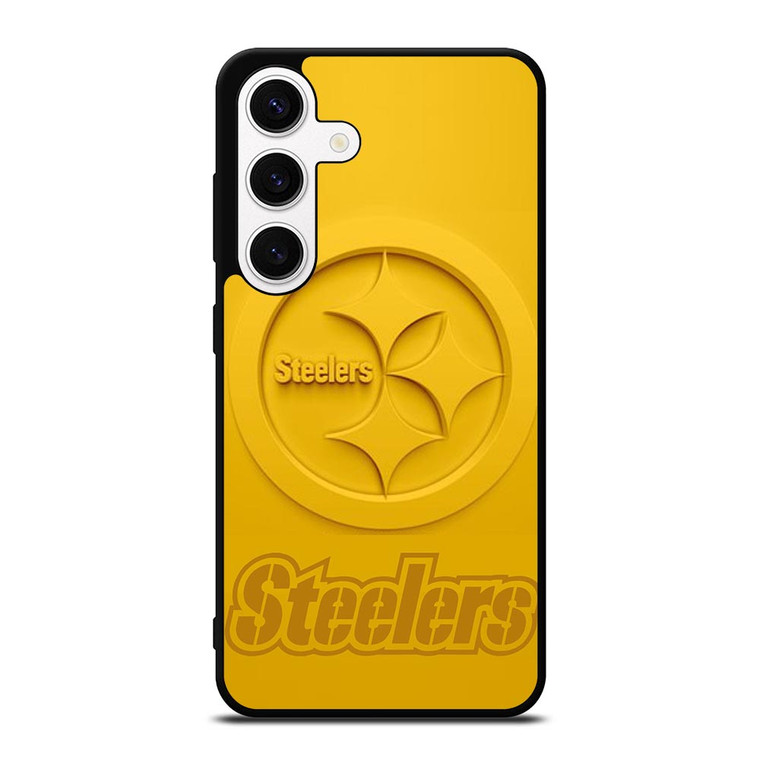 PITTSBURGH STEELERS YELLOW CRAFT Samsung Galaxy S24 Case