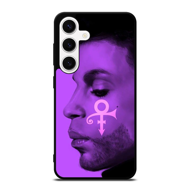 PRINCE PURPLE RAIN FACE Samsung Galaxy S24 Case PRINCE PURPLE RAIN FACE Samsung Galaxy S24 Case