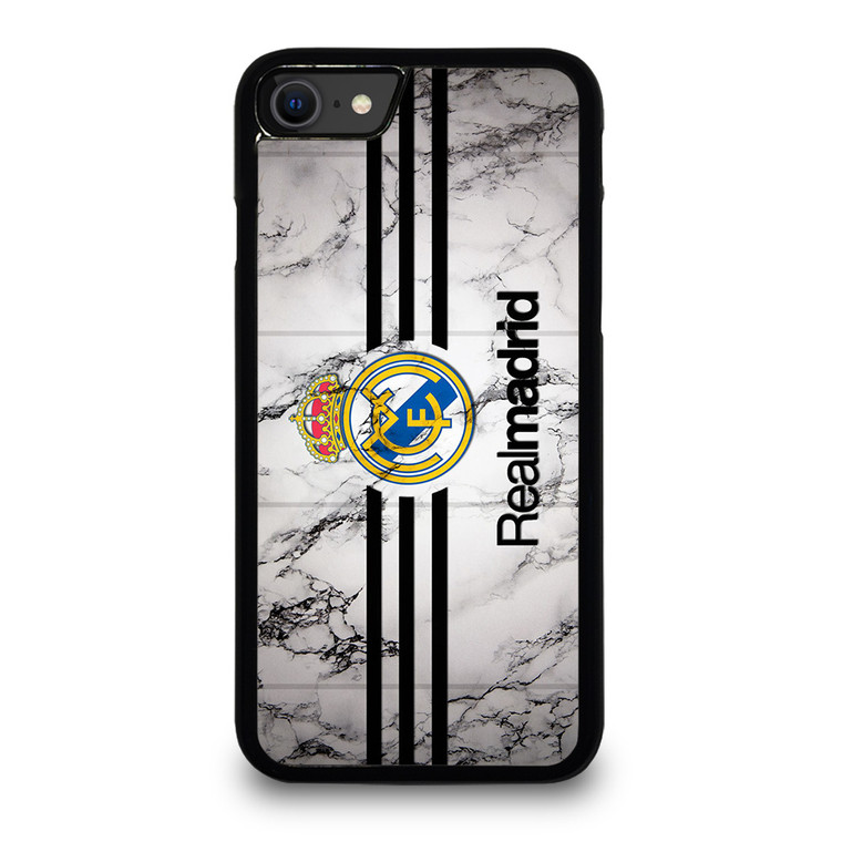 NEW REAL MADRID MARBLE LOGO iPhone SE 2020 Case