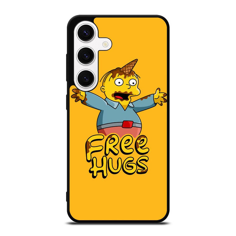 RALPH WIGGUM THE SIMPSONS FREE HUG Samsung Galaxy S24 Case