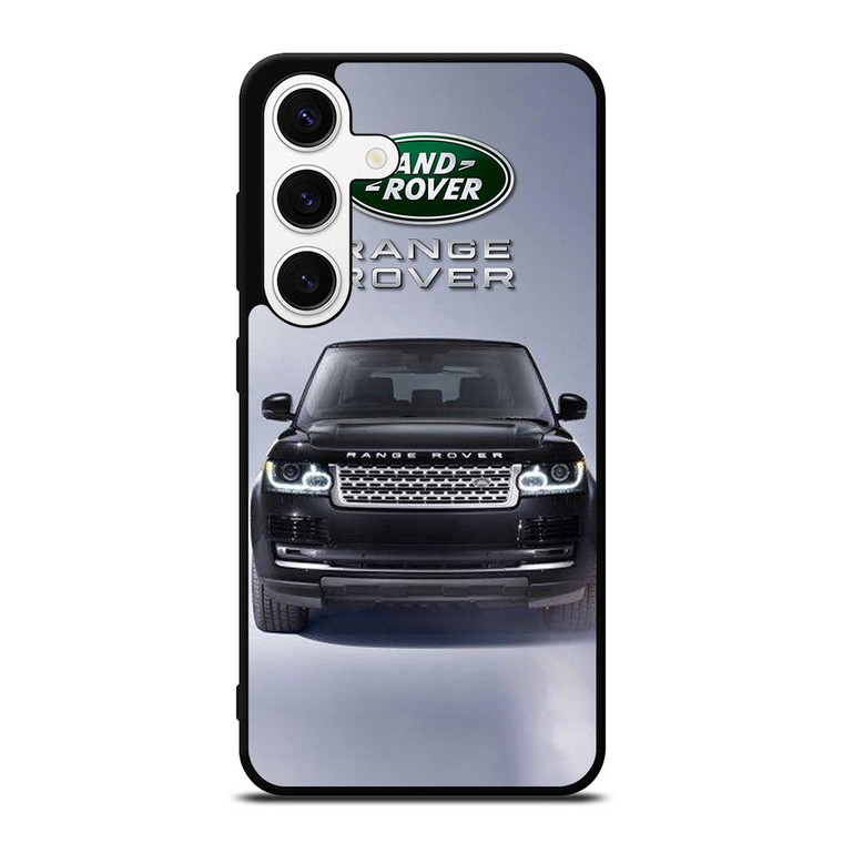 RANGE ROVER LAND ROVER BLACK CAR Samsung Galaxy S24 Case