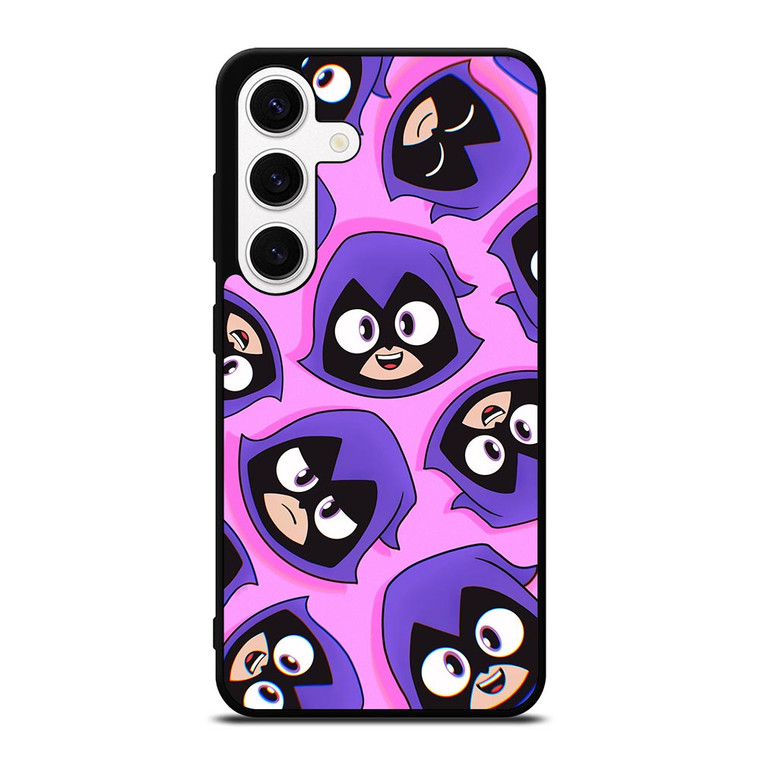 RAVEN TEEN TITANS GO PATTERN Samsung Galaxy S24 Case