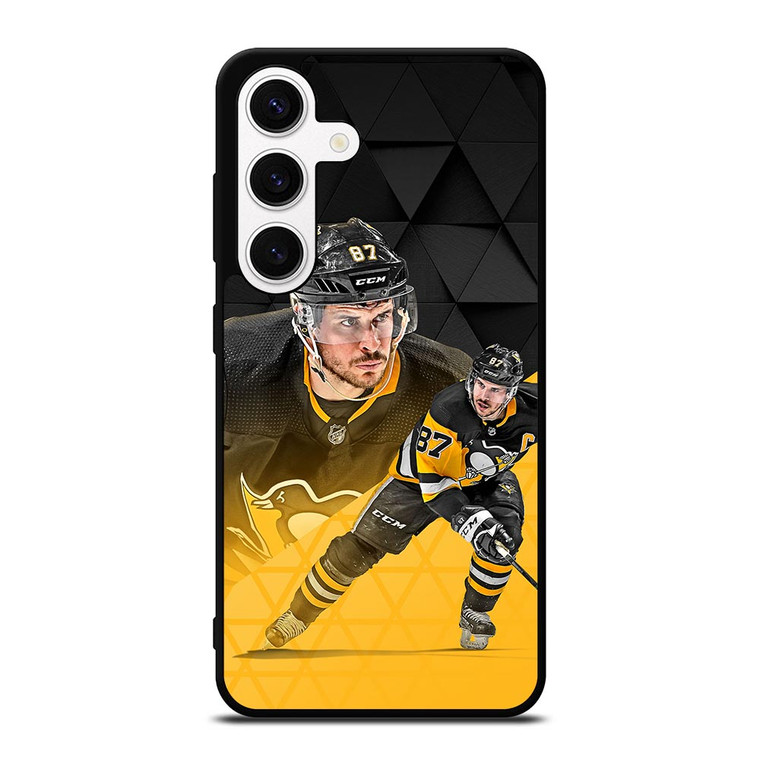 SIDNEY CROSBY PITTSBURGH PENGUINS Samsung Galaxy S24 Case