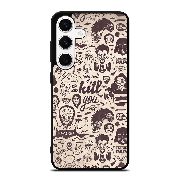 SLASHER PATTERN Samsung Galaxy S24 Case