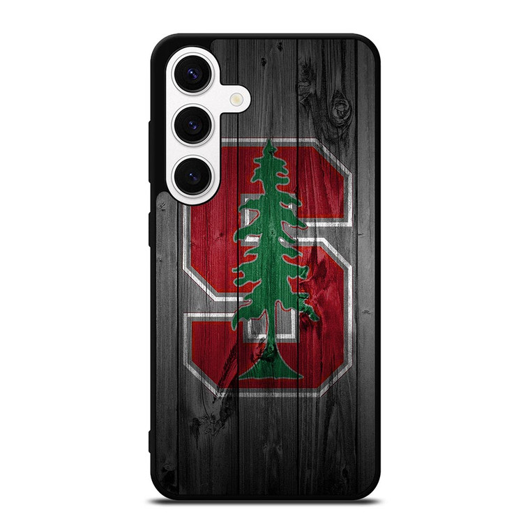STANFORD CARDINAL WOODEN LOGO Samsung Galaxy S24 Case