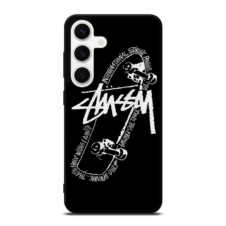STUSSY SKATEBOARD ART Samsung Galaxy S24 Case