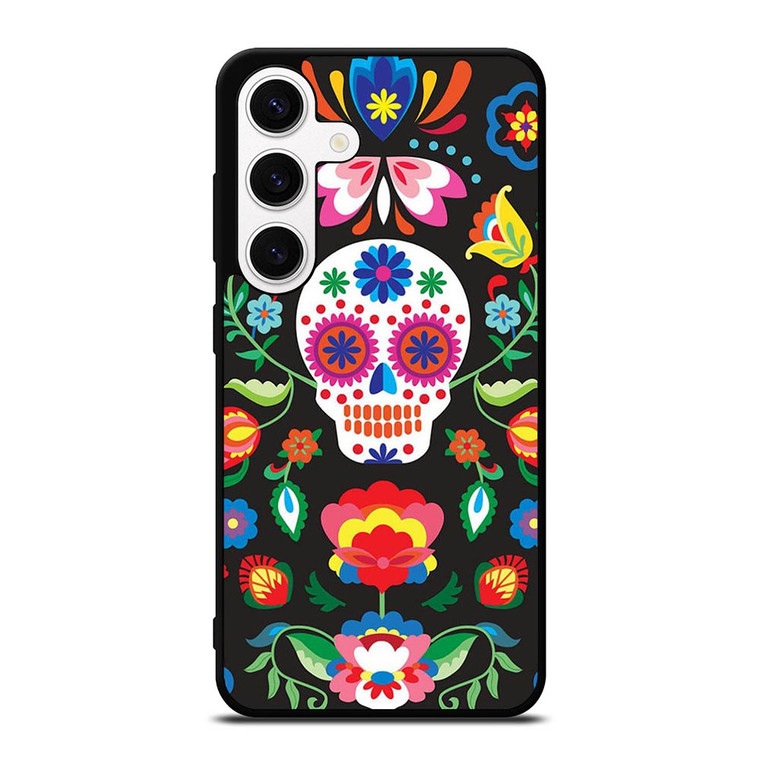 SUGAR SKULL ART Samsung Galaxy S24 Case