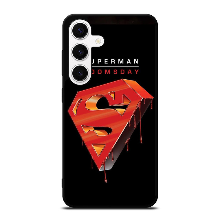 SUPERMAN DOOMSDAY LOGO Samsung Galaxy S24 Case