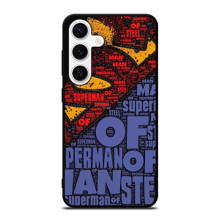 SUPERMAN LOGO ART WALL Samsung Galaxy S24 Case