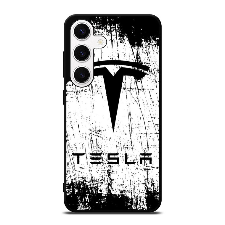 TESLA MOTORS BRUSHED LOGO Samsung Galaxy S24 Case