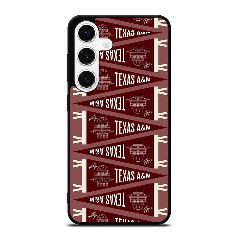 TEXAS AGGIES FLAG Samsung Galaxy S24 Case