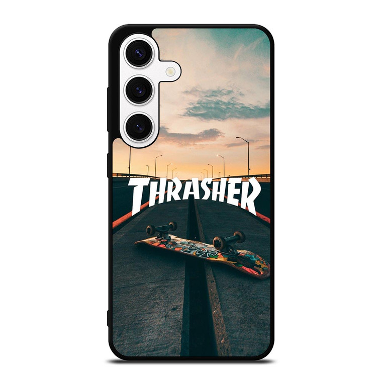 THRASHER LOGO SKATEBOARD MAGAZINE  Samsung Galaxy S24 Case
