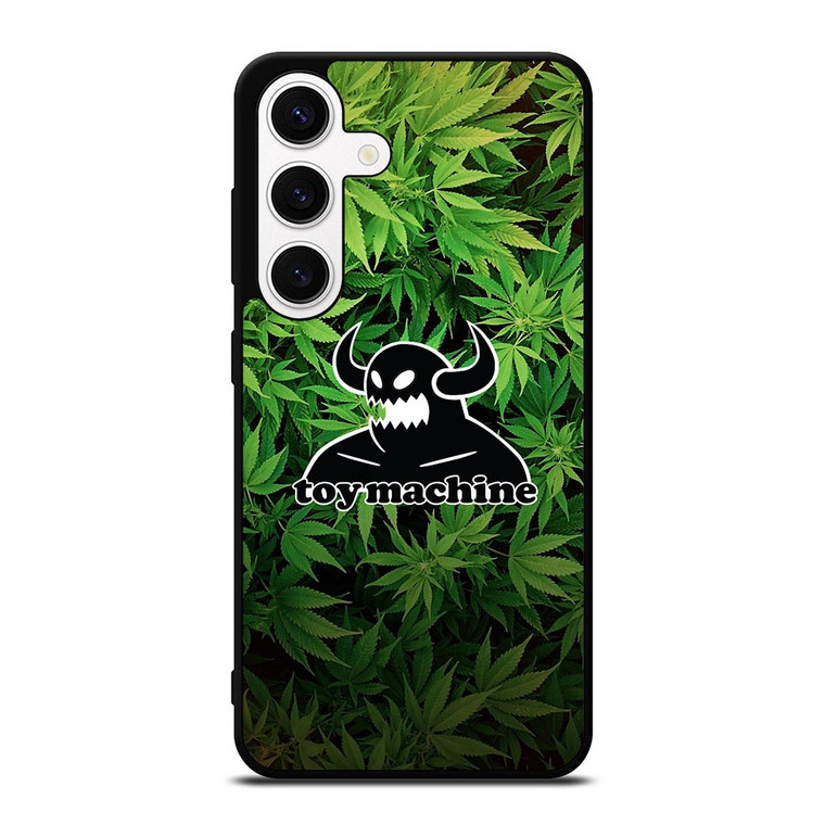 TOY MACHINE SKATEBOARD WEED Samsung Galaxy S24 Case