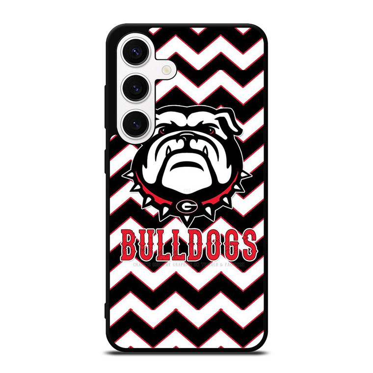 UGA GEORGIA BULLDOGS STRIPE LOGO Samsung Galaxy S24 Case UGA GEORGIA BULLDOGS STRIPE LOGO Samsung Galaxy S24 Case