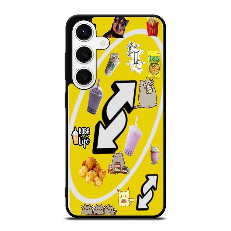 UNO REVERSE CARD CUTE COLLAGE Samsung Galaxy S24 Case