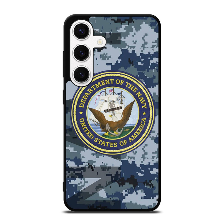 US NAVY CAMO LOGO Samsung Galaxy S24 Case