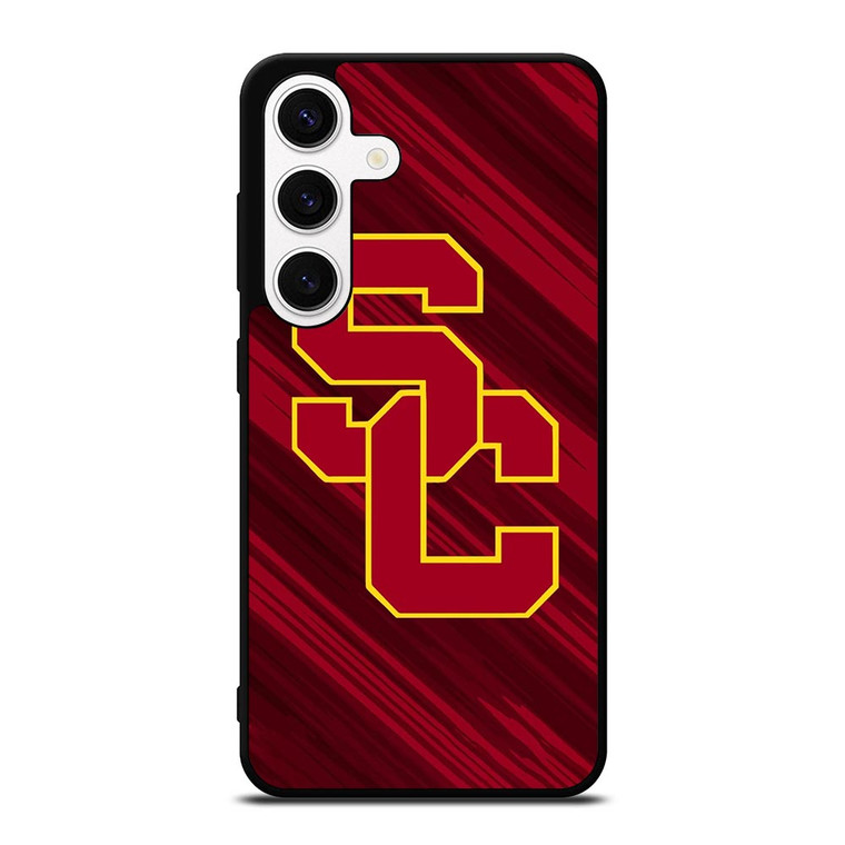USC TROJANS FOOTBALL LOGO Samsung Galaxy S24 Case