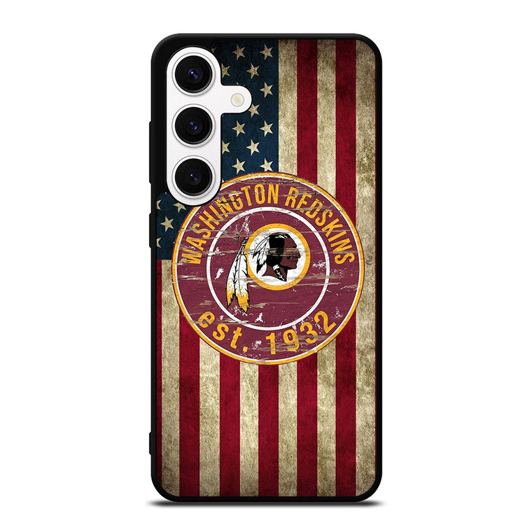 WASHINGTON REDSKINS AMERICAN FLAG Samsung Galaxy S24 Case WASHINGTON REDSKINS AMERICAN FLAG Samsung Galaxy S24 Case