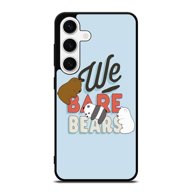 WE BARE BEARS CARTOON LOGO Samsung Galaxy S24 Case