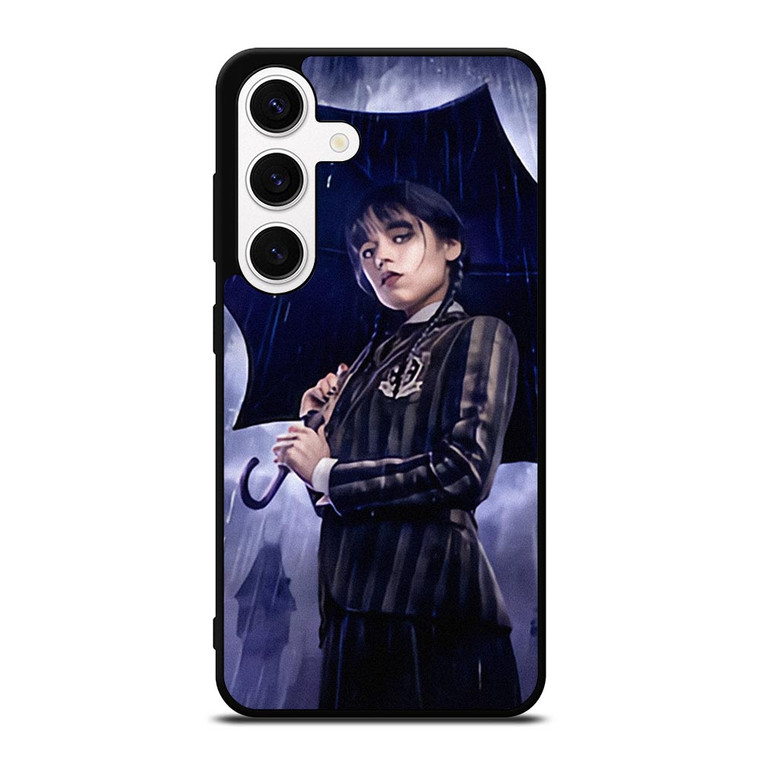 WEDNESDAY ADDAMS JENNA ORTEGA MOVIES Samsung Galaxy S24 Case