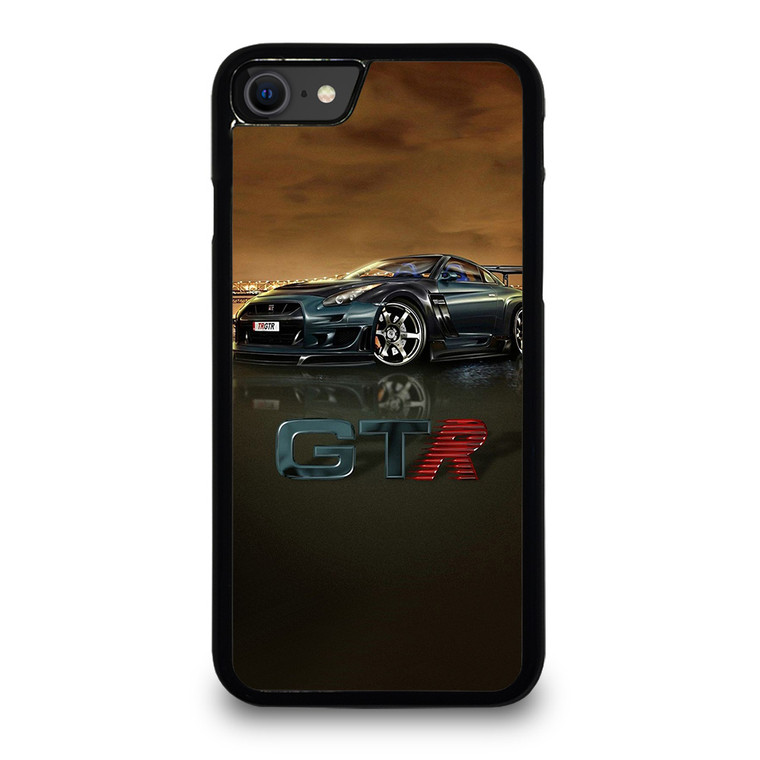 NISSAN GTR R35 SILVER GLOWING iPhone SE 2020 Case