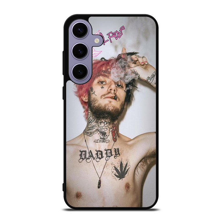 LIL PEEP SMOKE RAPPER  Samsung Galaxy S24 Plus Case