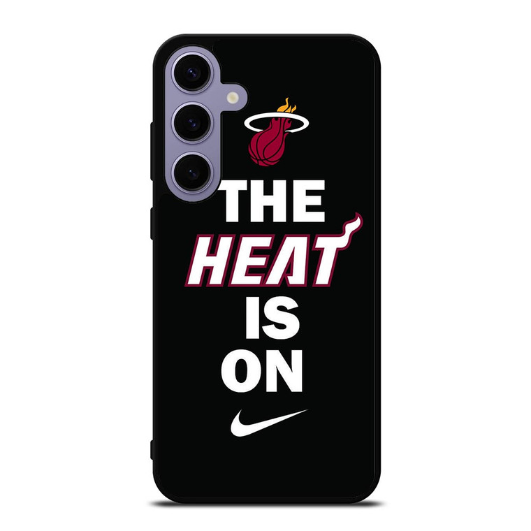 MIAMI HEAT IS ON NIKE Samsung Galaxy S24 Plus Case