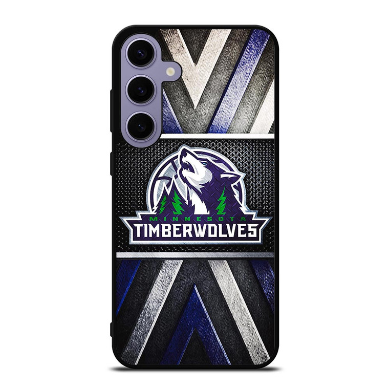 MINNESOTA TIMBERWOLVES METAL SYMBOL Samsung Galaxy S24 Plus Case